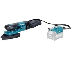 Makita BO006CGZ Akumuliatorinis vibracinis šlifuoklis XGT 40V, Trikampis 100X150mm, AWS (be AWS lusto), Be akumuliatorių ir kroviklio!
