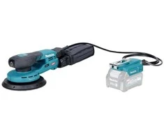 Makita BO002CGZ Akumuliatorinis ekscentrinis šlifuoklis XGT 40V, 150mm/5mm, AWS (be AWS lusto), Be akumuliatorių ir kroviklio!