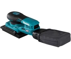 Makita BO005CGZ Akumuliatorinis vibracinis šlifuoklis XGT 40V, 80X130mm, AWS (be AWS lusto), Be akumuliatorių ir kroviklio!