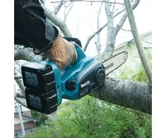 Makita DUC302Z Akumuliatorinis grandininis pjūklas, 2X18V , 300mm, Be akumuliatorių ir kroviklio!