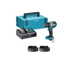 Makita DDF484RGJ Akumuliatorinis gręžtuvas, 18 V, 2x 6,0 Ah Li-ion, 54/36 Nm, 1,6kg, LED, MAKPACK