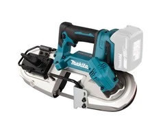 Makita DPB183Z Akumuliatorinis juostinis pjūklas, 66x66 mm,18V, aliuminio, Be akumuliatorių ir kroviklio!