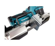 Makita DPB183Z Akumuliatorinis juostinis pjūklas, 66x66 mm,18V, aliuminio, Be akumuliatorių ir kroviklio!