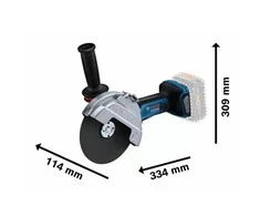 Bosch GWS 18V-180 PC Solo, dėžutė