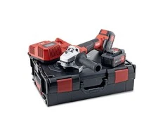 Akumuliatorinis kampinis šlifuoklis FLEX LB 125 18.0-EC/5.0 Set