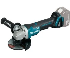 Makita DGA508Z Akumuliatorinis kampinis šlifuoklis, 18 V, ø125mm, 8500 min-1, "paddle" jungiklis, Be akumuliatorių ir kroviklio!