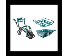 Akumuliatorinis karutis MAKITA DCU180Z su priedu