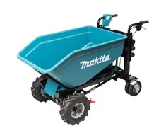 Makita DCU603Z Cordless Wheelbarrow 2X18V Li-ion, with dump function, BL-motor, 3-speed, max load 300kg, 124kg be akumuliatoriaus ir kroviklio