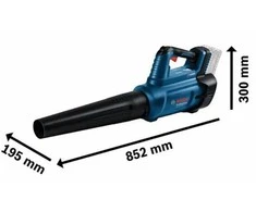 Akumuliatorinis lapų pūstuvas Bosch GBL 18V-750, be akumuliatoriaus ir kroviklio