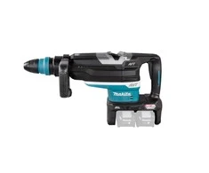 Makita HR006GZ Perforatorius XGT, 40V MAX x2 (80V MAX), SDS-MAX, 21,4 J, 52mm; 12,9kg, bešepetėlinis variklis, AVT, AFT, AWS (be AWS lusto); XPT; "Z" versija - komplektuojamas be akumuliatoriaus ir kroviklio