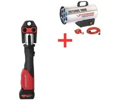 Rothenberger Romax 4000 akumuliatorių rinkinys U16-20-25mm 4Ah AMPShare