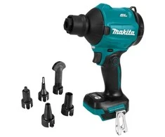 Makita DAS180Z Akumuliatorinis dulkių pūstuvas LXT, 0-1.1m³/min, 0-200 m/s; 1,7kg, Be akumuliatorių ir kroviklio!