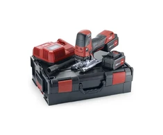 Akumuliatorinis siaurapjūklis FLEX JS 18,0-EC/5,0 Set