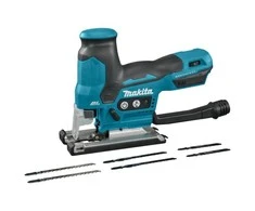 Makita DJV185Z Akumuliatorinis siaurapjūklis 18 V Li-ion, BL-motor, Cilindro formos rankena, Be akumuliatorių ir kroviklio!