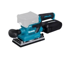 Makita DBO381ZU Akumuliatorinis vibracinis šlifuoklis 18V, 93X185mm, AWS (su AWS lustu), Be akumuliatorių ir kroviklio!