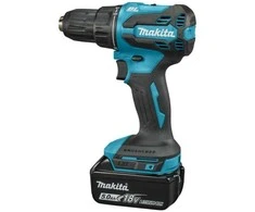 Makita DHP490RTJ Akumuliatorinis smūginis gręžtuvas 18V, BL, 13mm, 65 Nm, 2x5,0Ah, DC18RC, Makpac2