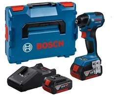 Bosch GDR 18V-220 C, CoMo, 2x5.0 Ah; GAL 18V-40, LB