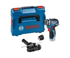 Akumuliatorinis suktuvas-gręžtuvas BOSCH GSR 12V-35 FC Solo su priedais