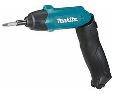 Makita DF001DW Akumuliatorinis suktuvas 1,5Ah įmontuotas Li-ion akumuliatorius; mikro USB įkrovimas; 4Nm; 1/4"; LED; 81 vnt. priedų rinkinys