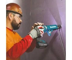 Makita DFS452ZJX3 Akumuliatorinis suktuvas, 18 V, Be akumuliatorių ir kroviklio!