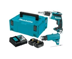 Irwin Makita DFS452TJX2 Akumuliatorinis suktuvas, 18 V, 2X5,0 Ah Li-ion, 4.000 min-1, 25-55mm