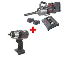Akumuliatorinis veržliasukis INGERSOLL-RAND W9691-K4E-EU su priedu