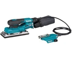 Makita BO007CGZ Akumuliatorinis vibracinis šlifuoklis XGT 40V, 80X130mm, ø2mm, AWS (be AWS lusto), Be akumuliatorių ir kroviklio!