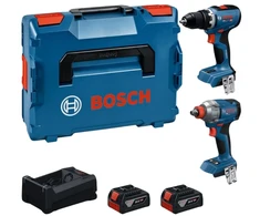Akumuliatorinių įrankių rinkinys BOSCH 18V GDX+GSR