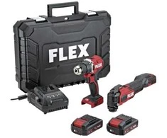 Akumuliatorinių įrankių rinkinys FLEX DD LD+MT 18-ECT