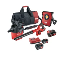 Akumuliatorinių įrankių rinkinys FLEX FLEXPACK III