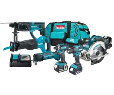 Akumuliatorinių įrankių rinkinys MAKITA DLX6135TX1