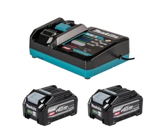 Akumuliatorių ir įkroviklio komplektas MAKITA 40V MAX XGT BL4040F, 2x4,0 Ah
