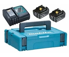 Makita Akumuliatorių ir kroviklio komplektas XGT®, 40Vmax 191Y97-1 XGT® • 40Vmax • 2vnt 8.0Ah • DC40RB