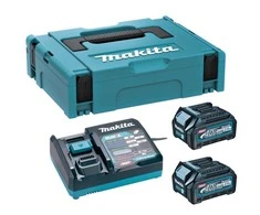 Makita Akumuliatorių ir kroviklio komplektas XGT® 191J81-6 XGT® • 40Vmax • 2vnt 2.5Ah • DC40RA