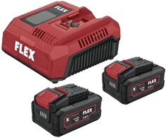 Akumuliatorių rinkinys FLEX P-SET 18-55 CA2 18V 2x5,0Ah