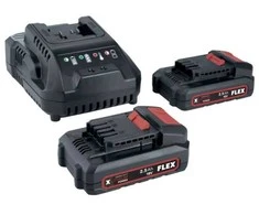 Akumuliatorių rinkinys FLEX P-SET 22Q 18V 2x2,5Ah