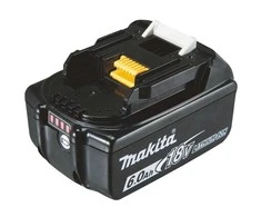 Makita Akumuliatorius BL1860B 18 V, 6.0 Ah; slide tipo Li-ion
