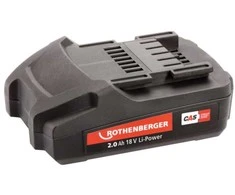 Akumuliatorius ROTHENBERGER RO BP18/2 18V Li-ion 2,0Ah