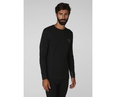 Apatiniai marškinėliai HELLY HANSEN Lifa Merino Crewneck, juodi 2XL
