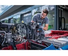 Bosch smūginis veržliasūkis GDS 18V-450 HC, GCY 42, LB be akumuliatoriaus ir kroviklio