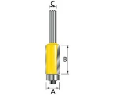 Makita Kopijuojanti freza (2) 12,7x13,0 mm/ 55,5mm, 8mm Kotelio skersmuo D-68024