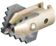Dantytasis kryžminis plokščiasis antgalis 22mm spiralei REMS 22/35