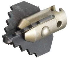 Dantytasis kryžminis plokščiasis antgalis 16mm spiralei REMS 16/35