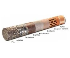 Deimantinė gręžimo karūna REMS UDKB LS Ø122mm UNC 1 1/4"