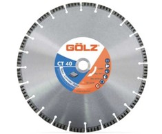 Deimantinis diskas betonui GOLZ CT40 Ø500x25,4