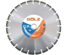 Deimantinis diskas betonui GOLZ CT40 Ø450x25,4