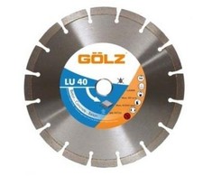 Deimantinis diskas betonui GOLZ LU40 180x22.2mm