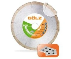 Deimantinis diskas akmens masei GOLZ SLF10 Ø250x25,4mm