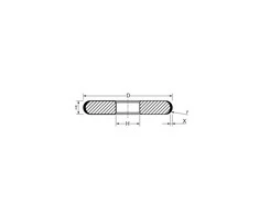 Deimantinis diskas PFERD SA D 1FF1/X 125-5-10 D126 GA NB