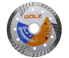 Deimantinis diskas šamotui/asfaltui GOLZ LM50T 125mm